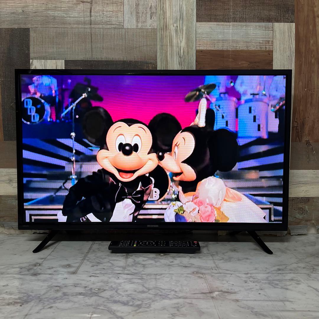 即日受渡❣️全国送料込去年購入アイリスオーヤマ32型 Wチューナー新品リモコン付