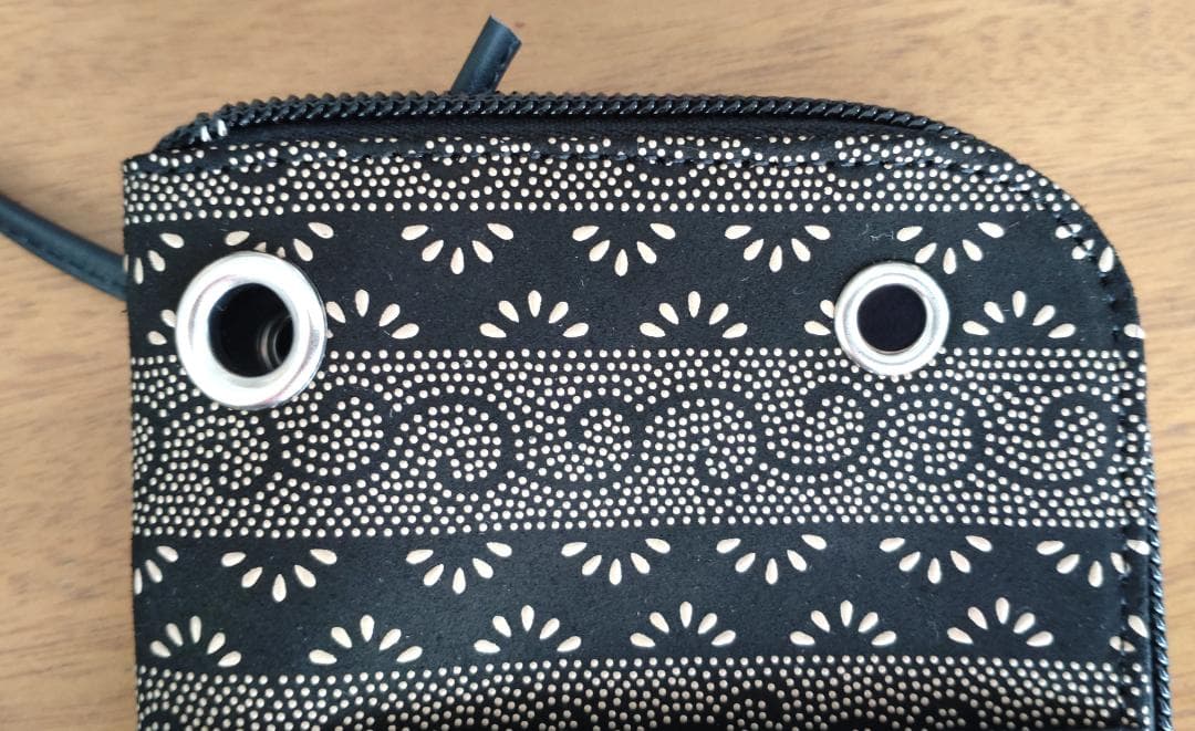 【新品・未使用】印傳屋 サコッシュ スマホポシェット 爪唐草