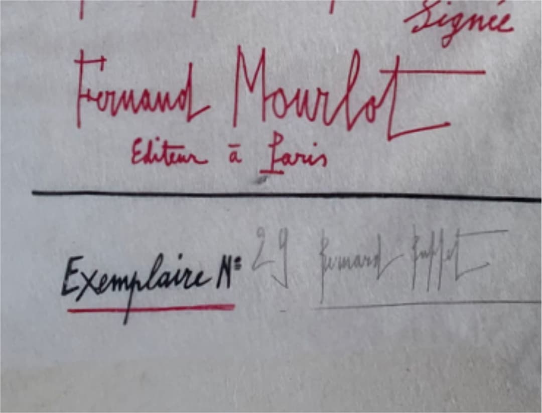 レア!! ベルナール ビュッフェ サーカス リトグラフ シリーズ No.1