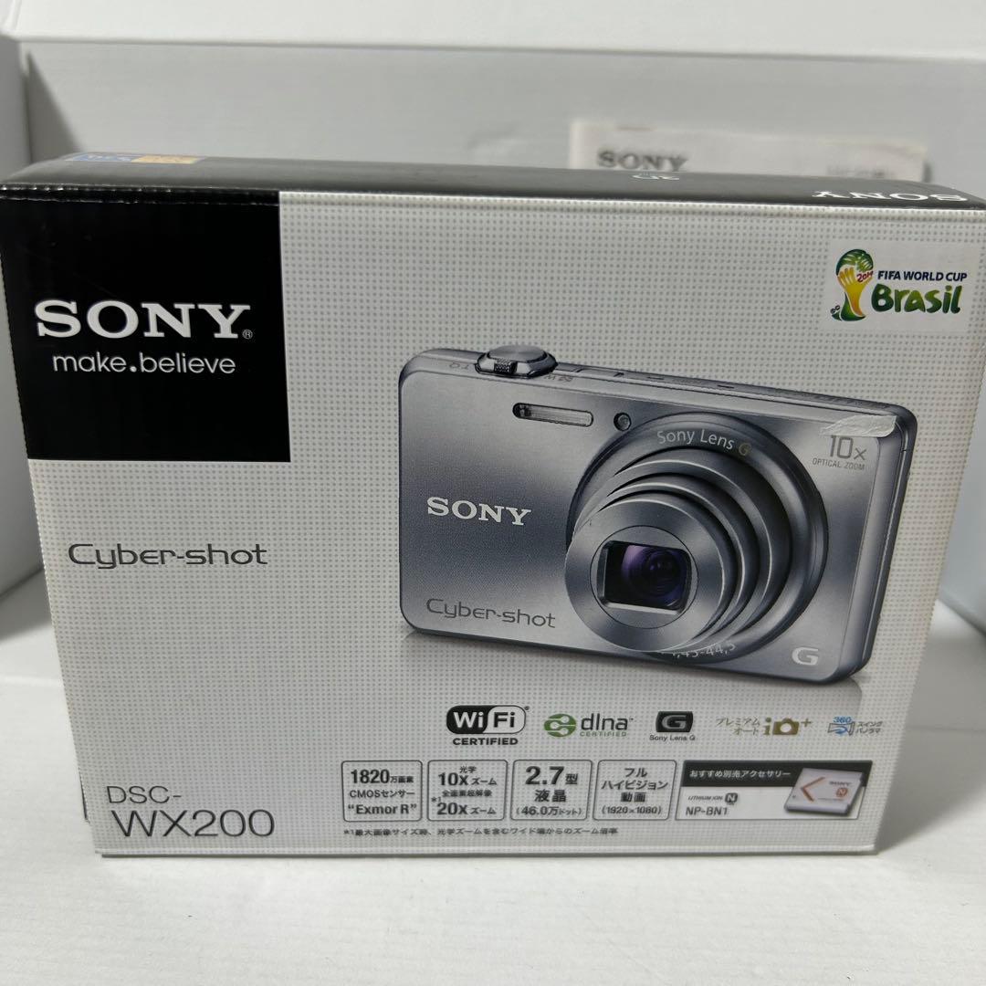 【美品】ソニー SONY サイバーショット DSC-WX200 デジタルカメラ