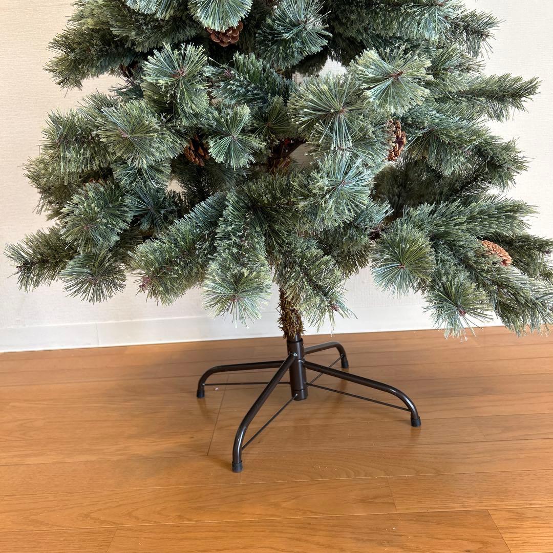 アルザス風　クリスマスツリー 150cm 2023年購入　収納袋付き！