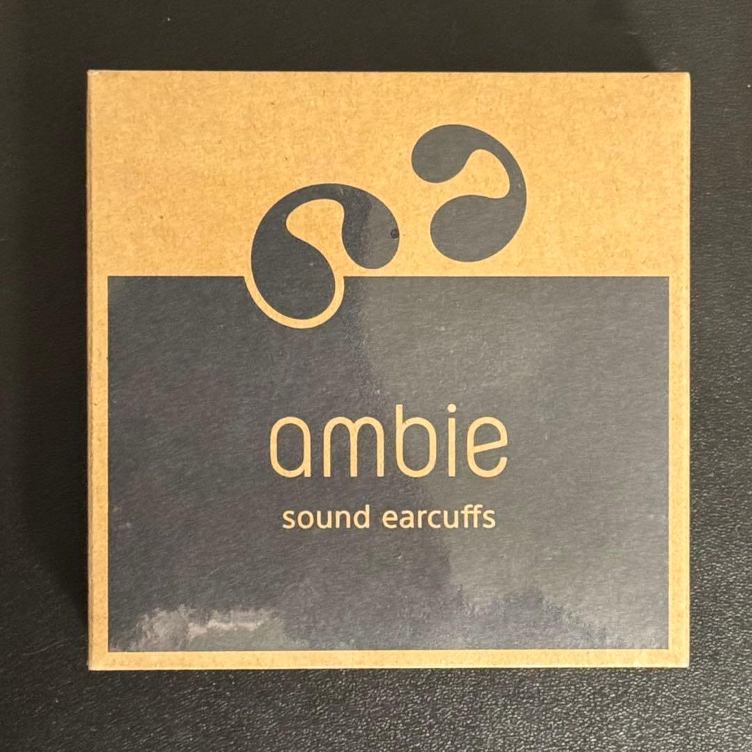 ambie AM-TW02 Black　アンビー　ワイヤレスイヤホン イヤーカフ