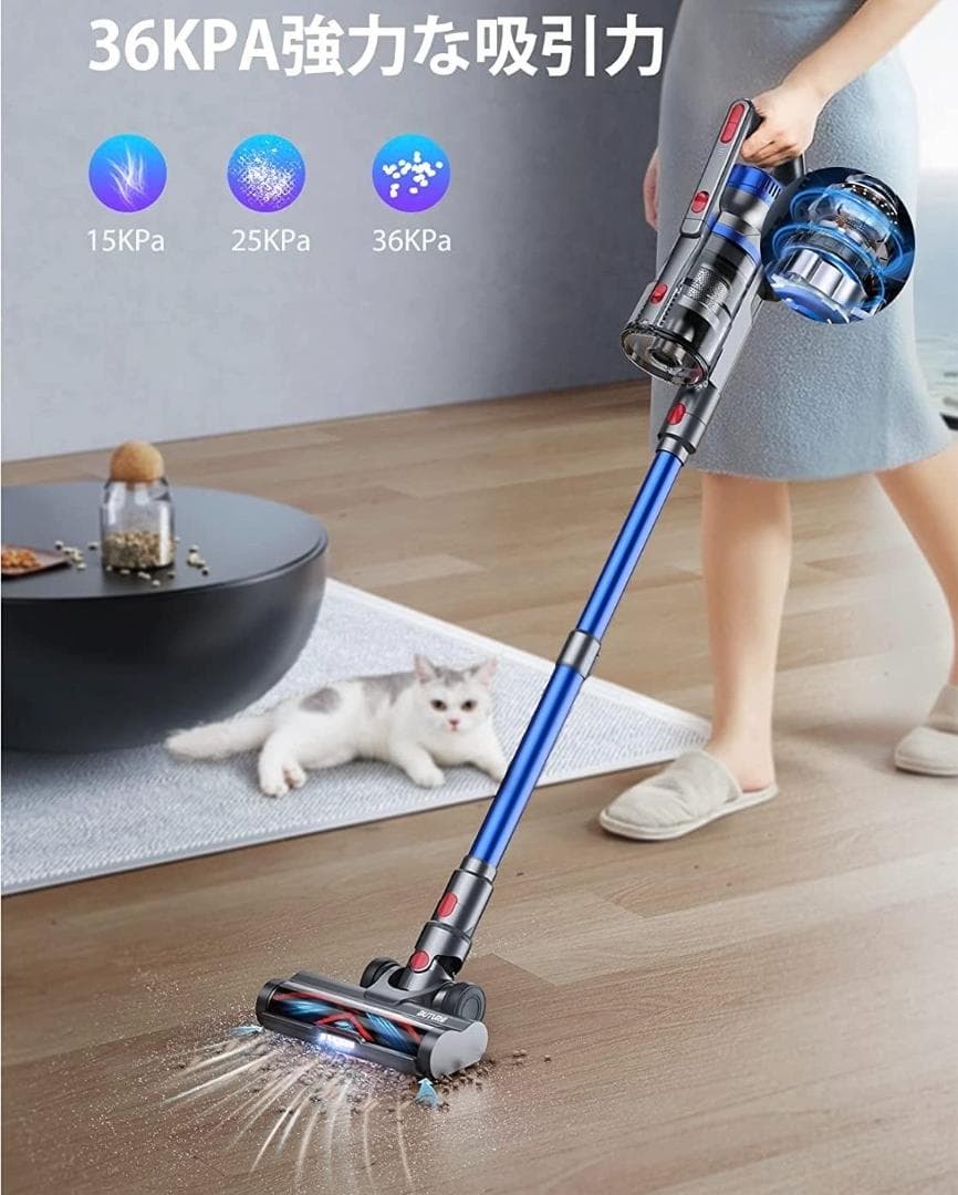 ❤ダイソンよりも使いやすい❣ヘッドに髪の毛がまとわりつかない♪❤掃除機