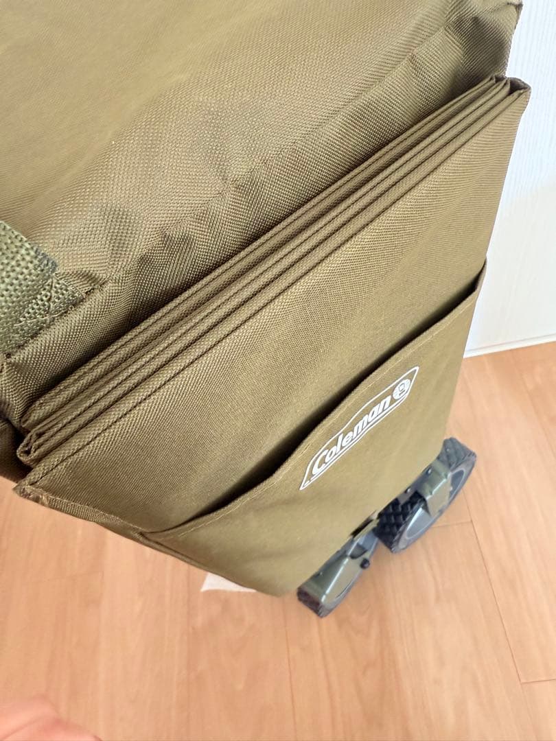 海*郎様 【新品・未使用】Coleman 折りたたみキャリーカート オリーブ