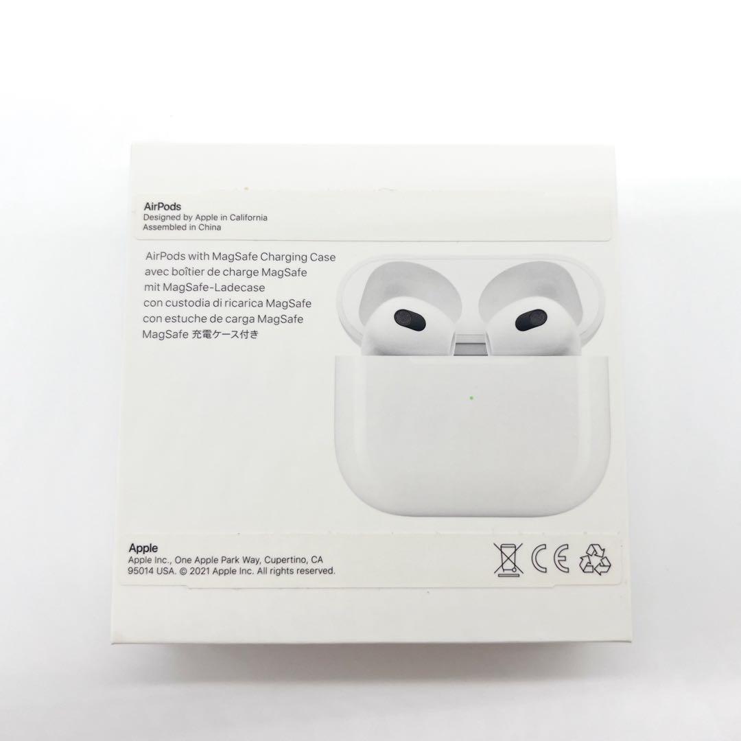 【美品・箱付】AirPods 第3世代 MME73J/A クリーニング済・送料込