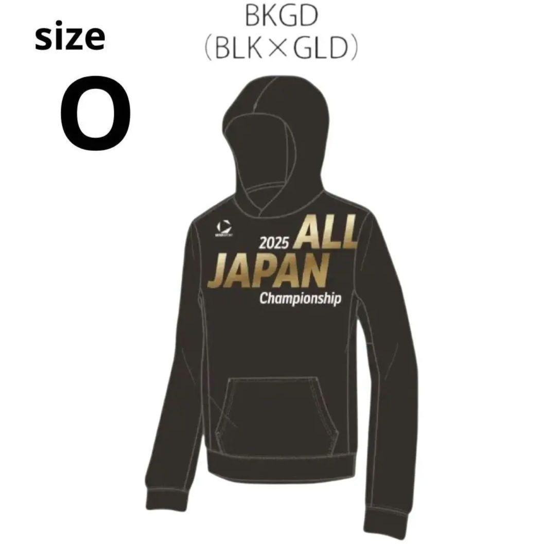 2025 ALL JAPAN Championship スウェットパーカー O