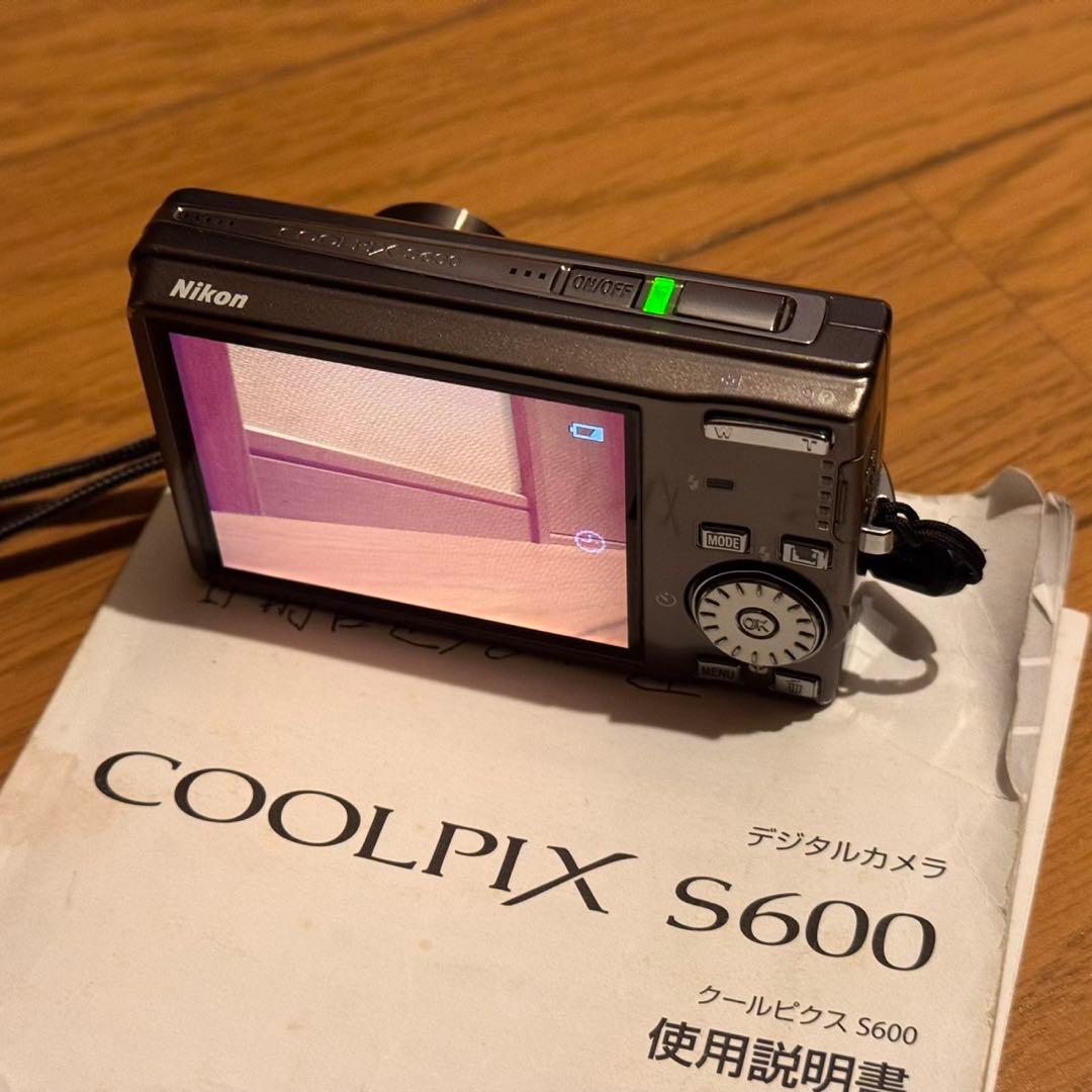 Nikon COOLPIX S600 本体 バッテリー充電器