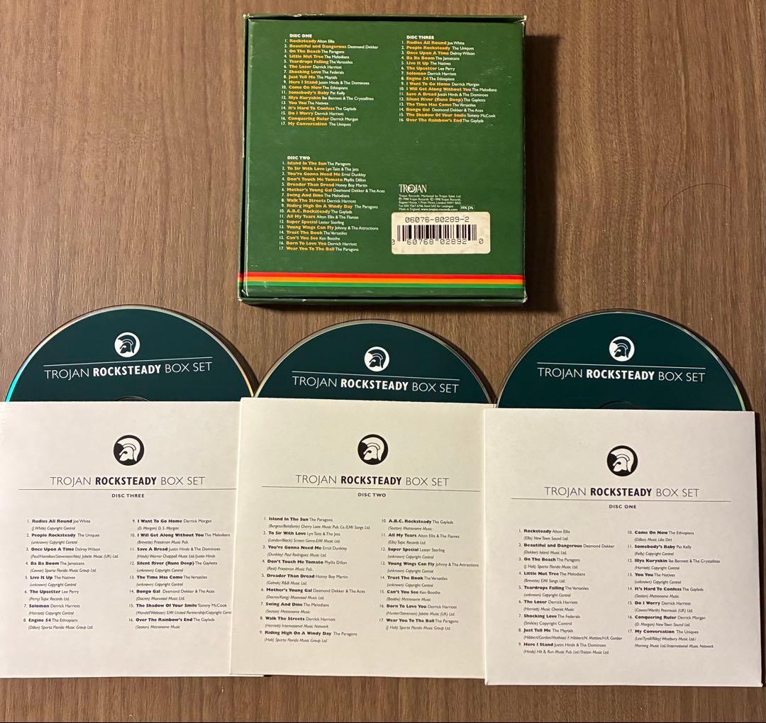 洋楽 trojan box set lovers rocksteady 12\"