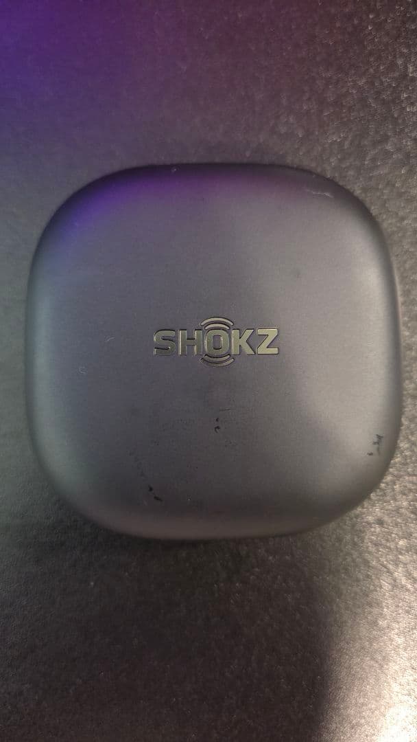 SHOKZ OpenFit 2※右はジャンク扱い ブラック ケース付き　箱無し