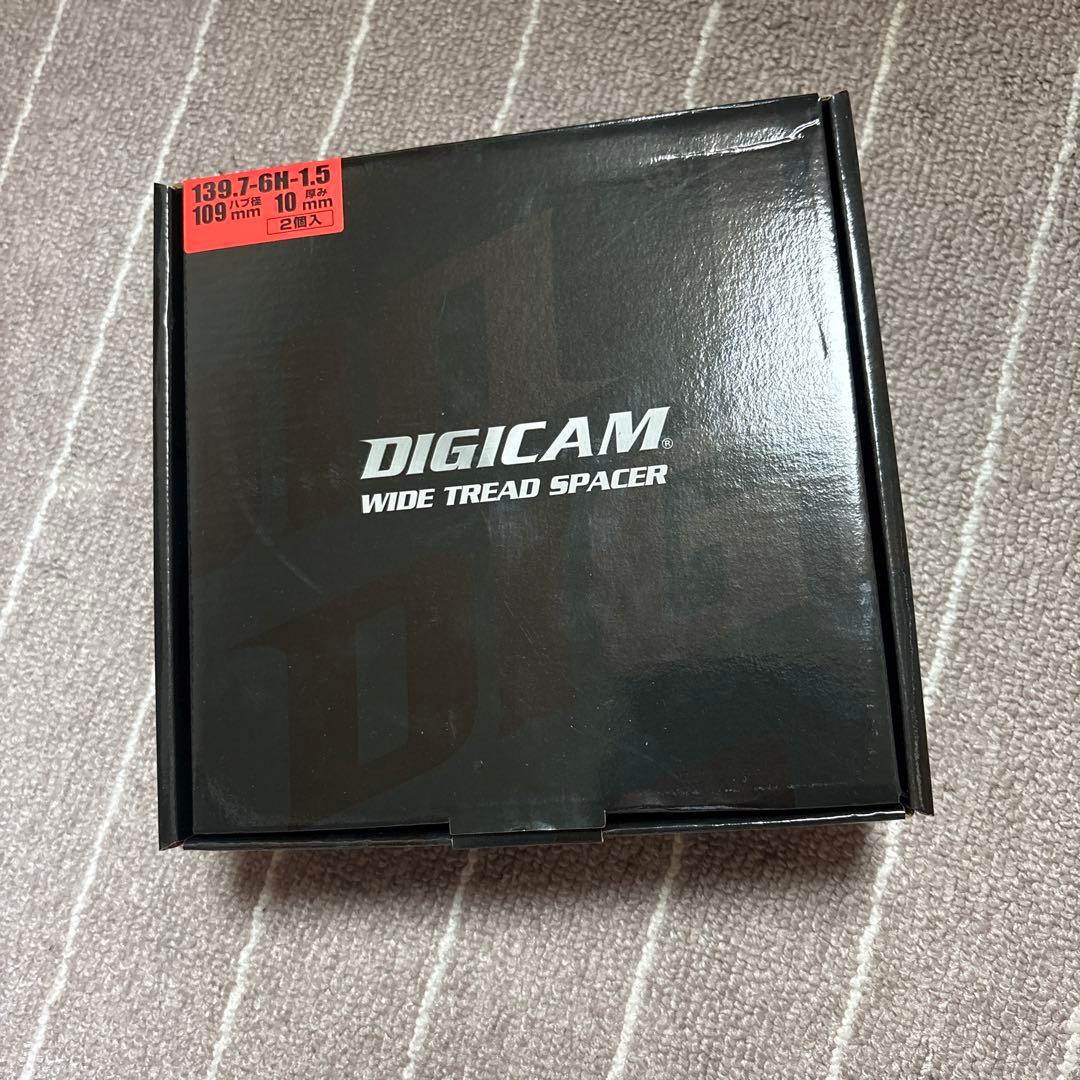 ハイエース用デジキャンワイドトレッドスペーサー10ミリ