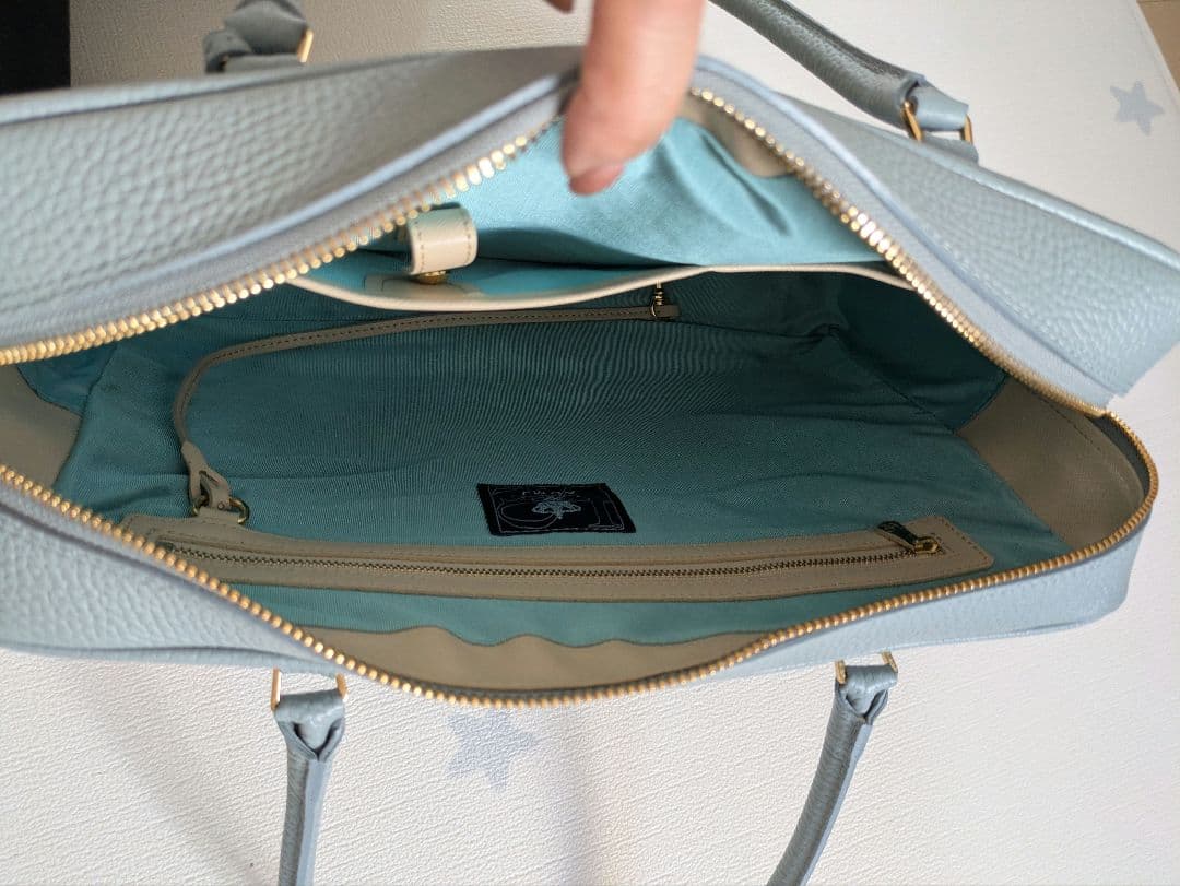 ADMJ ボストンバッグ　A4サイズの書類が入る