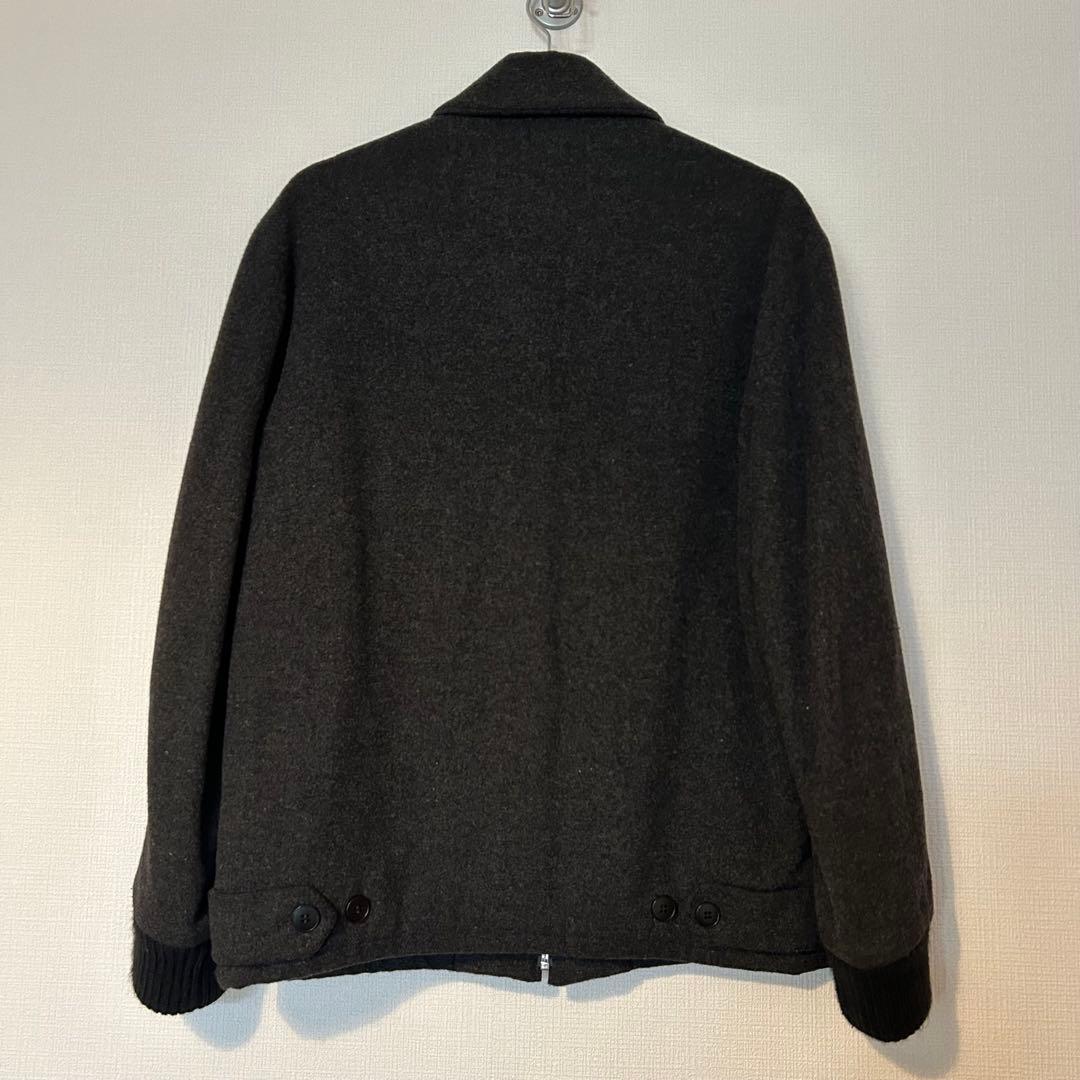 90s agnes b. HOMME wool zip jacket フランス製