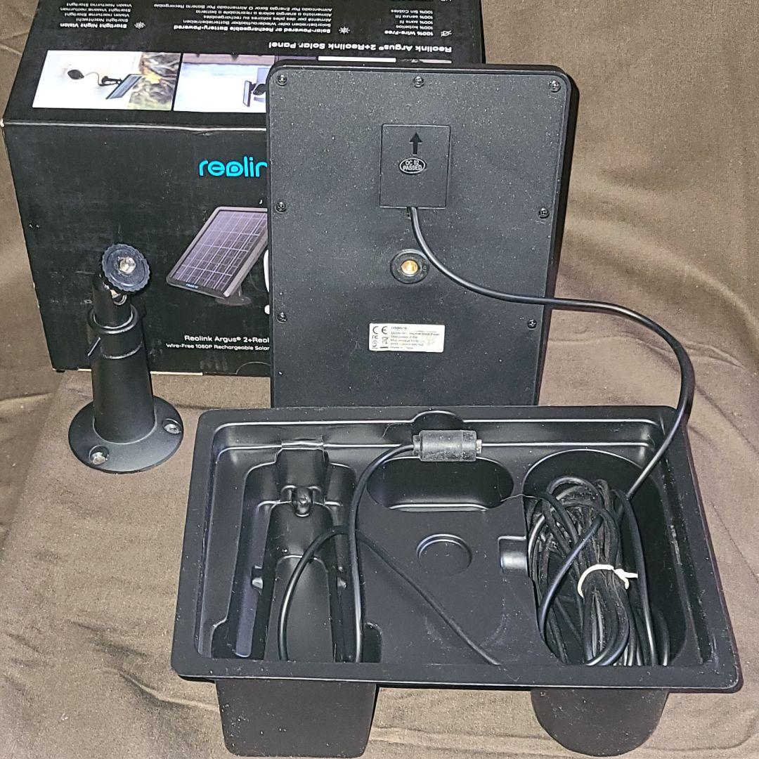 防犯カメラ Reolink Argus 2, Solar Panel セット