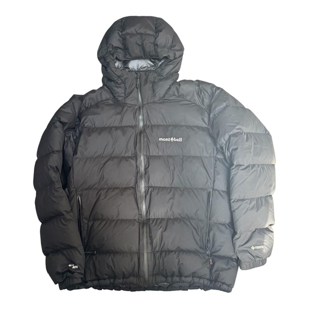 mont-bell モンベル　パーマフロストライトダウンパーカ　L-Rサイズ　黒