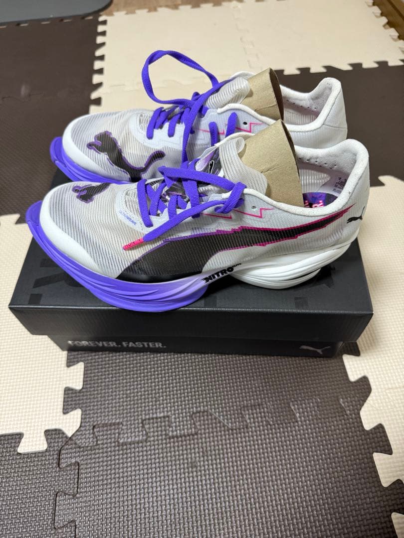 Puma Faster nitro Ellie3 ランニング大好き