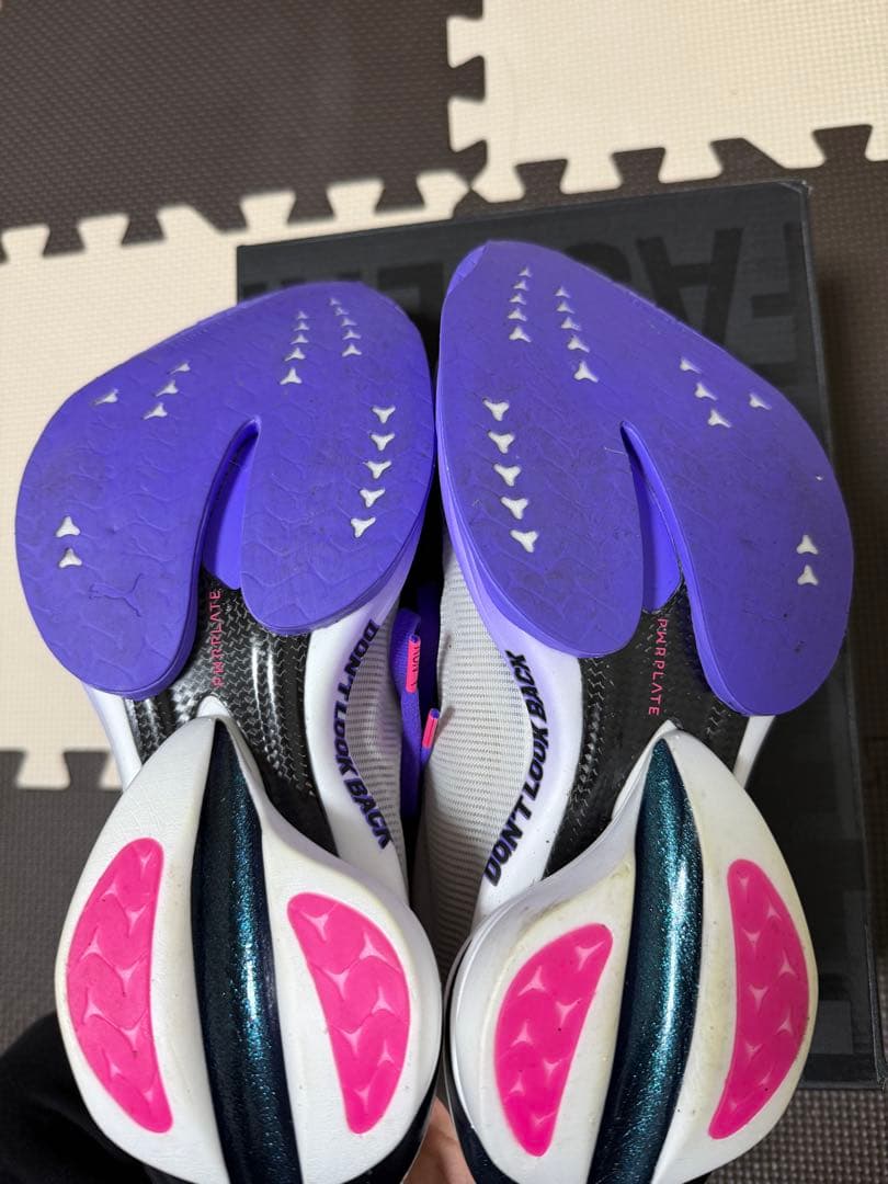 Puma Faster nitro Ellie3 ランニング大好き