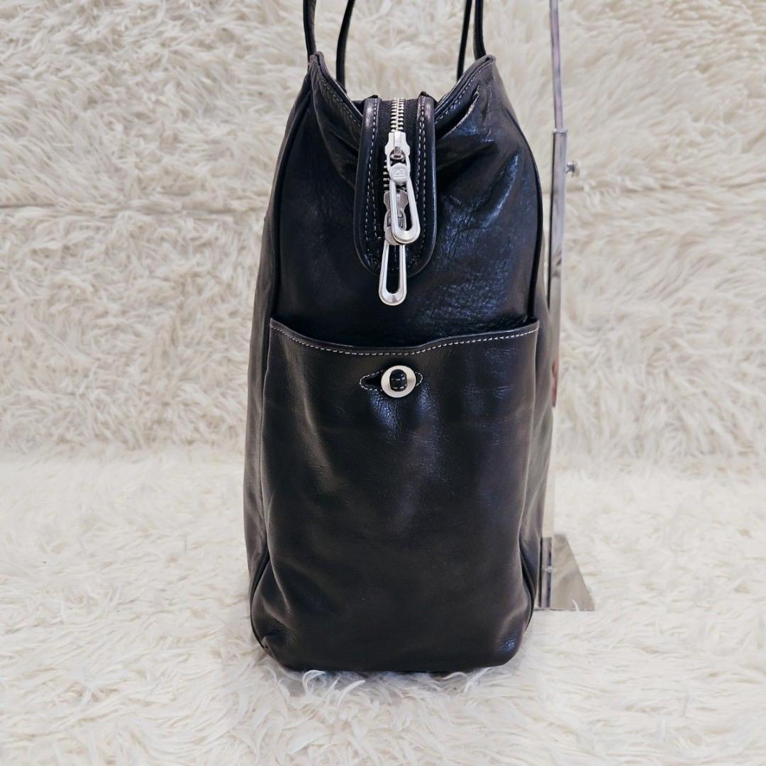 美品 aniary アニアリ トートバッグ 肩掛け 大容量 A4 黒 ブラック