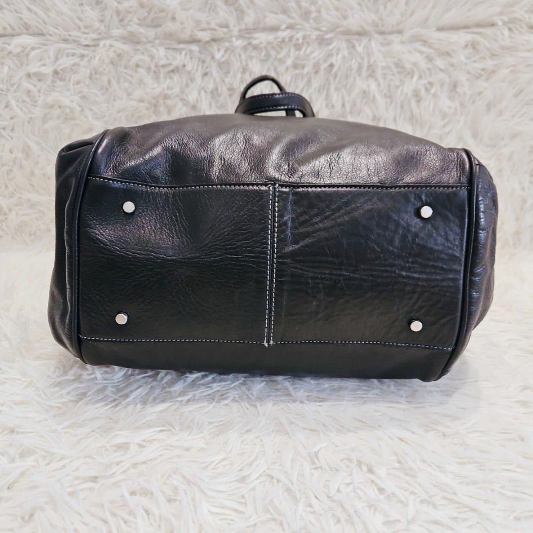 美品 aniary アニアリ トートバッグ 肩掛け 大容量 A4 黒 ブラック