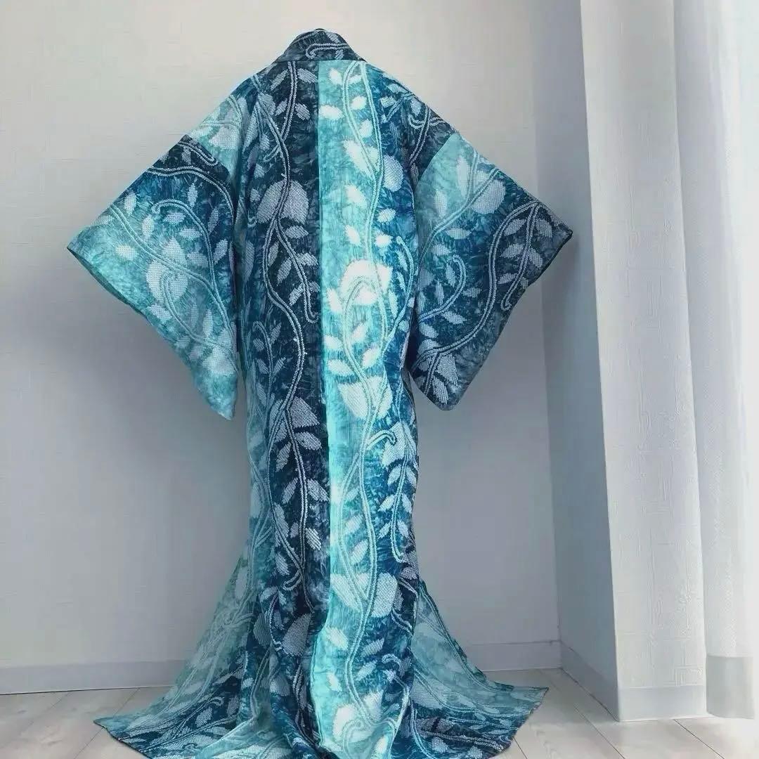 ローラ やまと誂　有松絞り　浴衣　高級浴衣　しつけ付　No.-a100