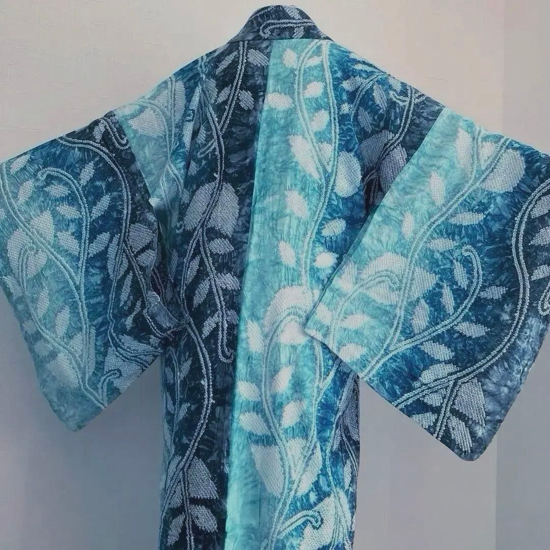 ローラ やまと誂　有松絞り　浴衣　高級浴衣　しつけ付　No.-a100