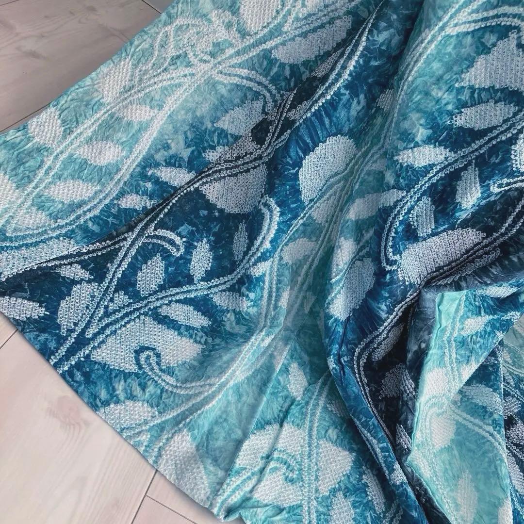 ローラ やまと誂　有松絞り　浴衣　高級浴衣　しつけ付　No.-a100