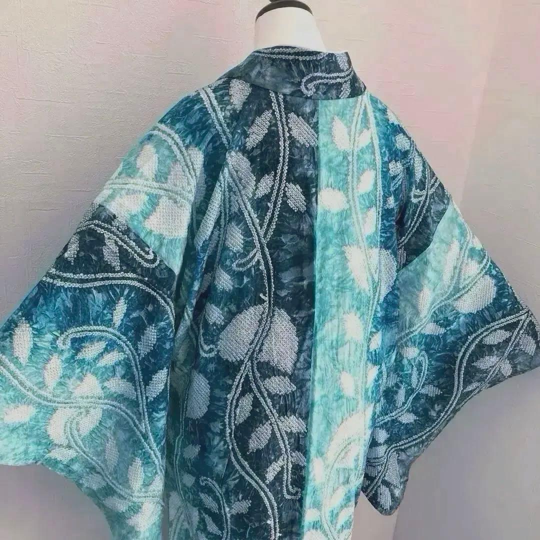 ローラ やまと誂　有松絞り　浴衣　高級浴衣　しつけ付　No.-a100