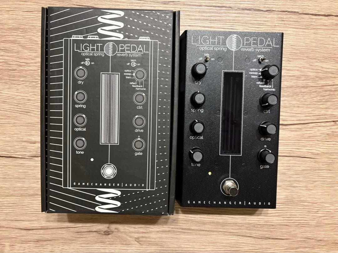 Gamechanger Audio LIGHT PEDAL光学スプリングリバーブ