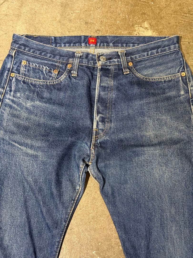 リゾルト② RESOLUTE 710 W34 L30 色落ち良好