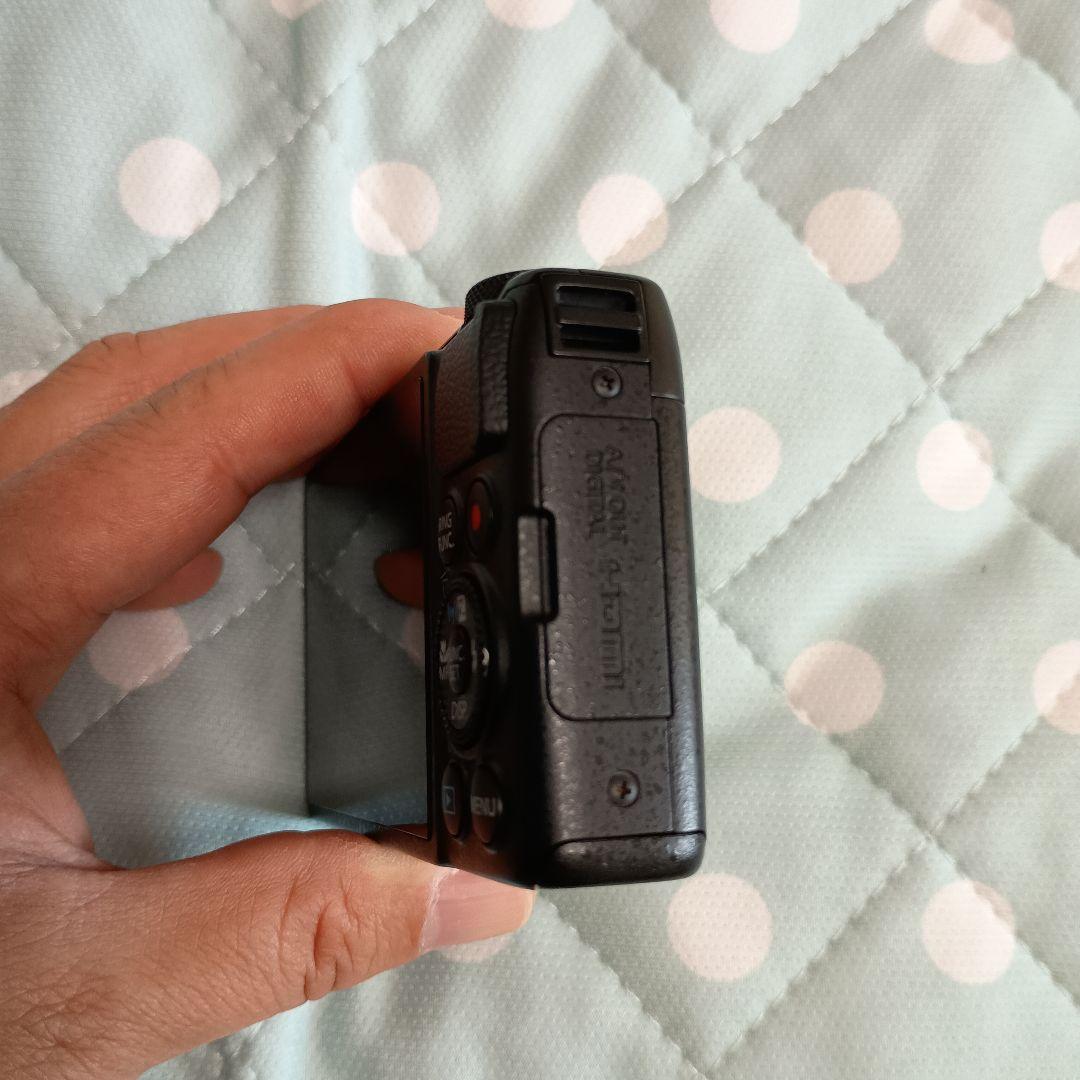 【中古】PowerShot S120。レザーのケースとストラップ付