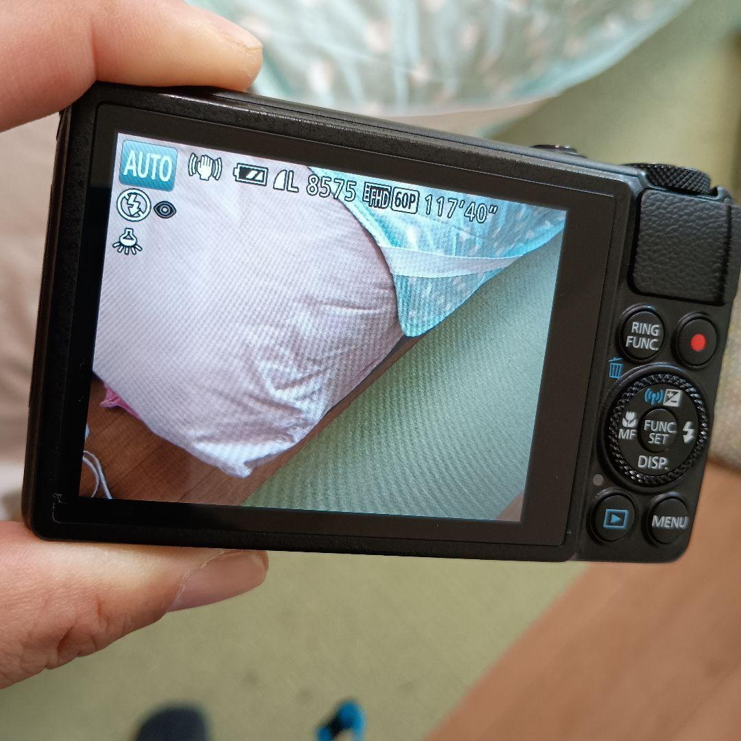 【中古】PowerShot S120。レザーのケースとストラップ付