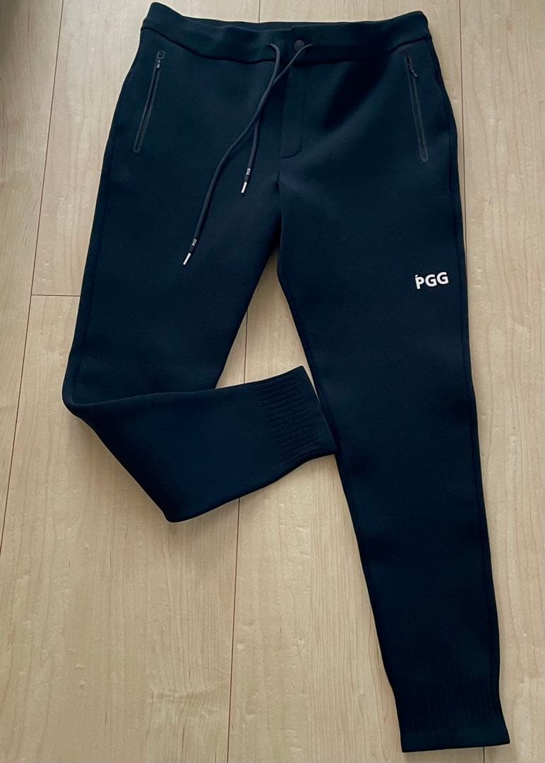 PGG パーリーゲイツ ジョガーパンツ ニット 厚手 スキニーサイズ5