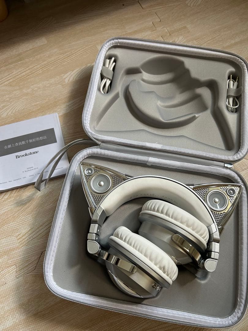 アリアナグランデ　猫耳　ワイヤレス　ヘッドホン