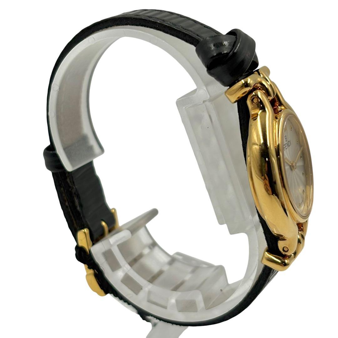 【美品】フェンディ チェンジベルト9本 カメレオン シェル文字盤 腕時計 付属品