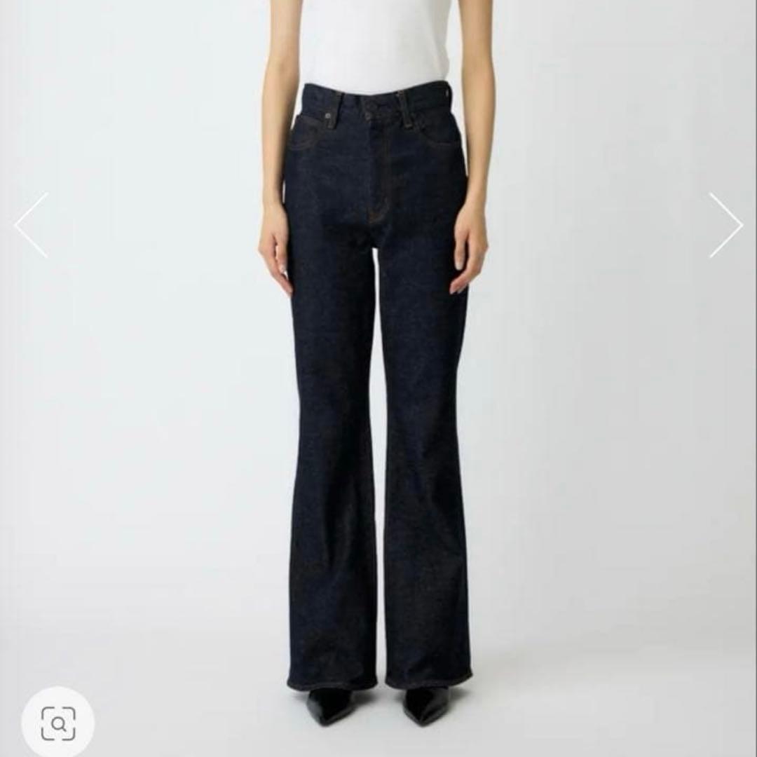 MOUSSY MVSFLAREサイズ24 フレアデニム