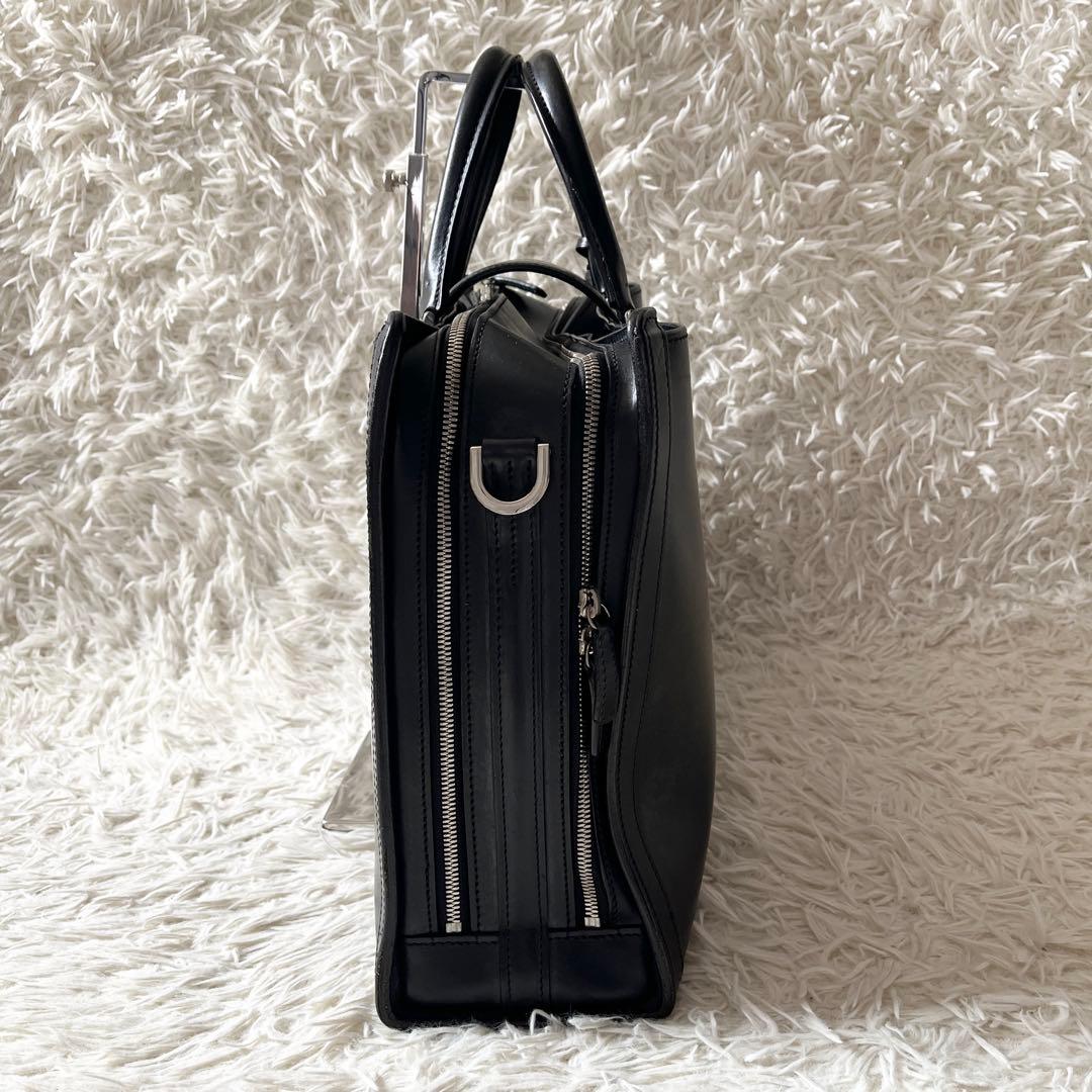 万双 マンソウ　ショルダーバッグ　ブライドル　2way ブリーフケース 黒