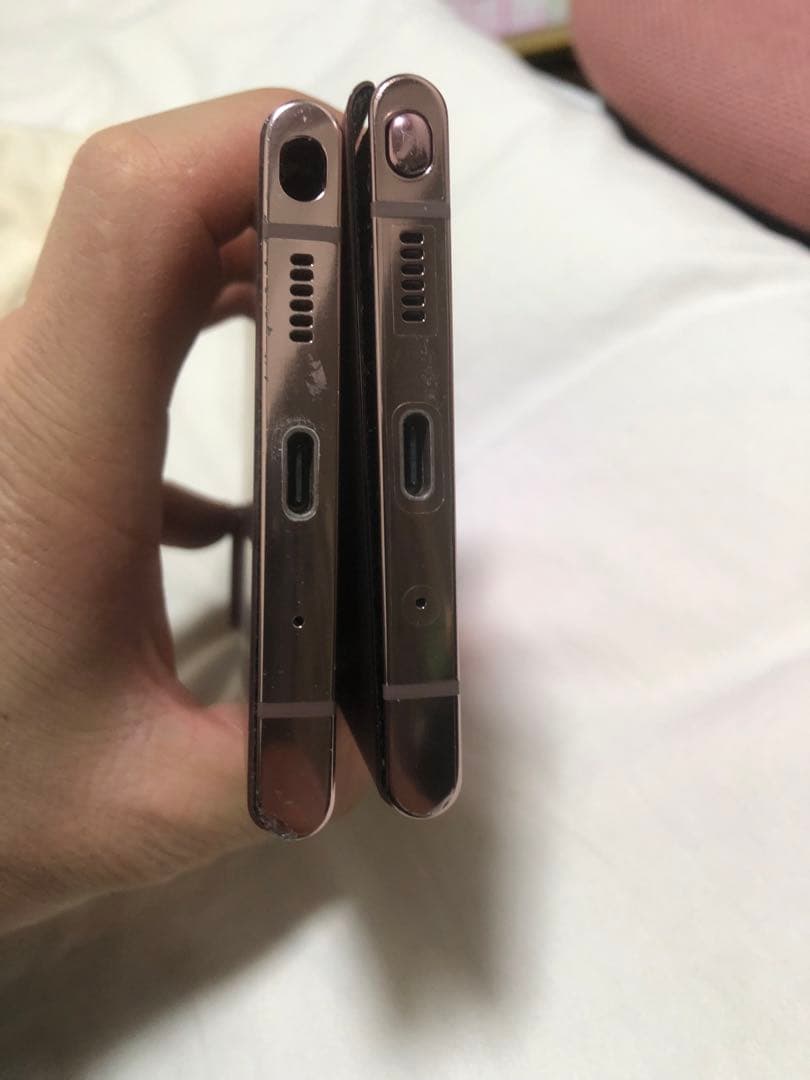 2台。Galaxy Note20 Ultra 5Gのジャンク品