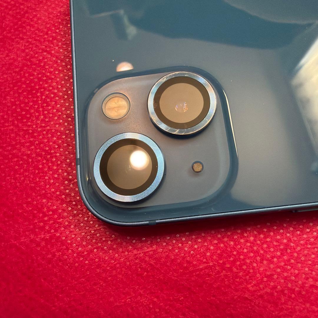 iPhone13 128GB ブルー 箱・コード・保護フィルム・ケース付き