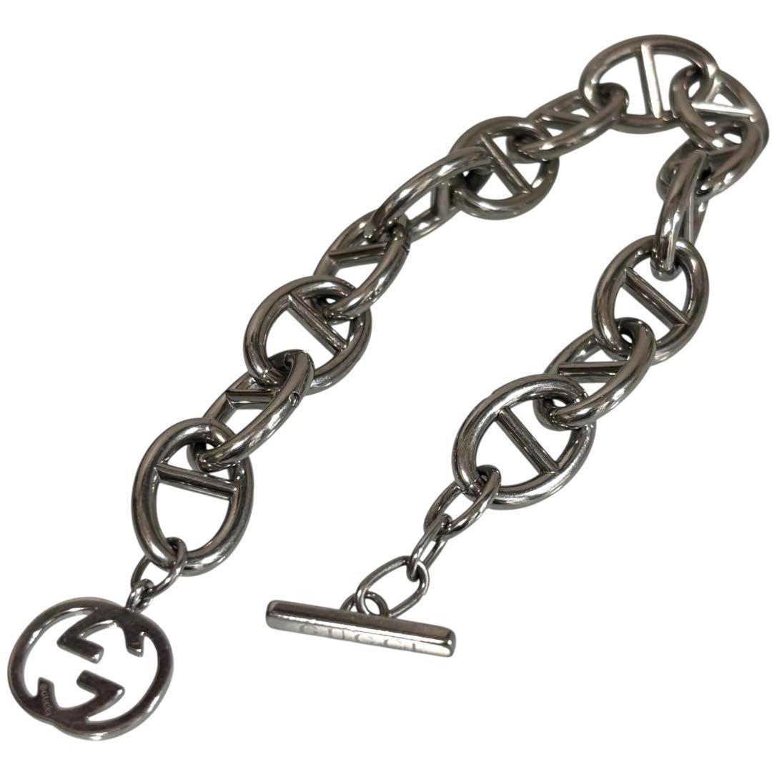 GUCCI グッチ トムフォード期 GG アンカーチェーンブレスレット