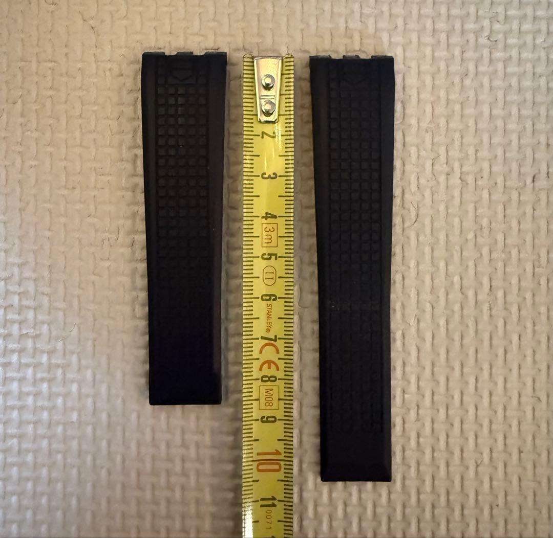 純正ラバーバンド タグホイヤー WAJ2180 アクアレーサー キャリバー5専用