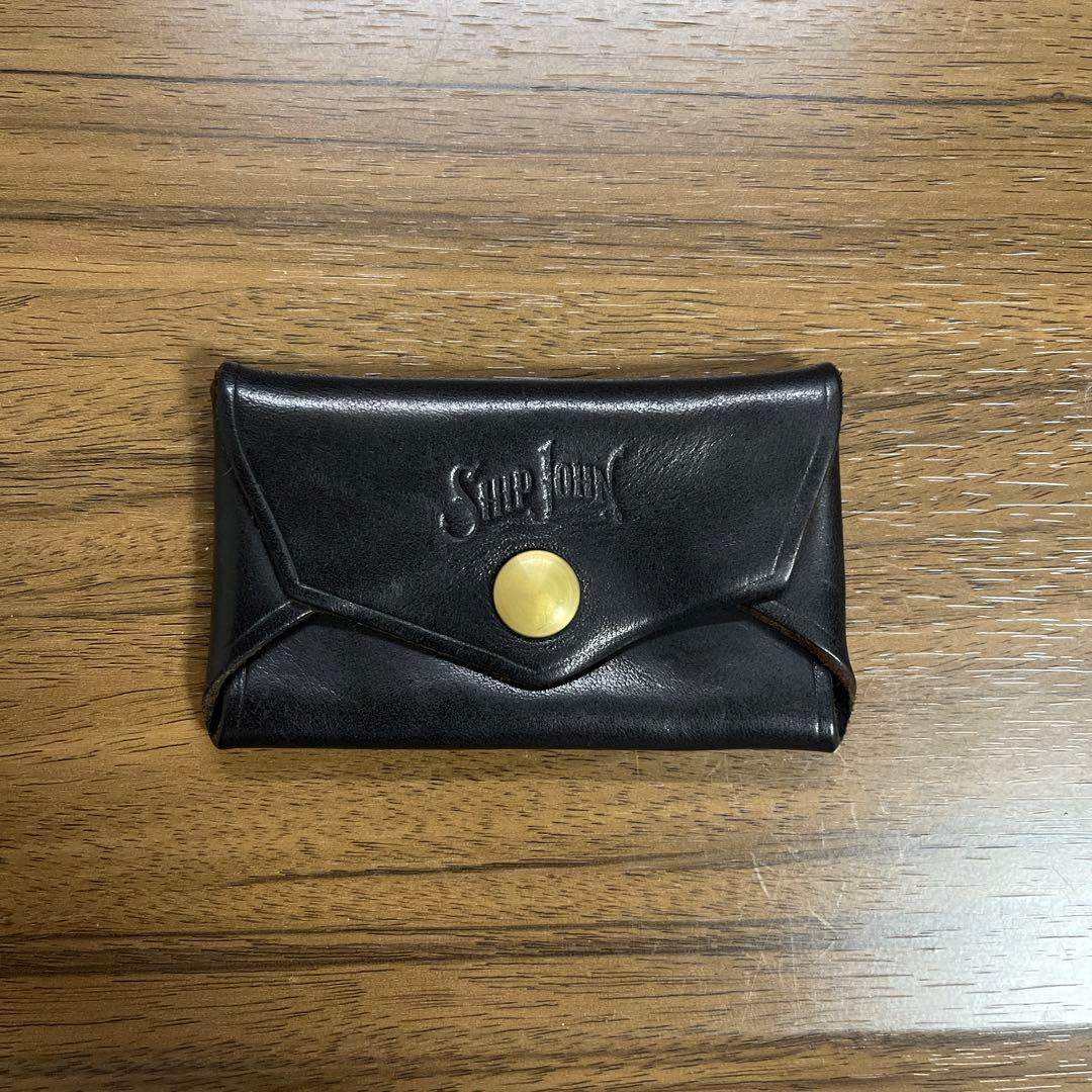 SHIP JOHN Pierce Card/ Coin Case ホースハイド