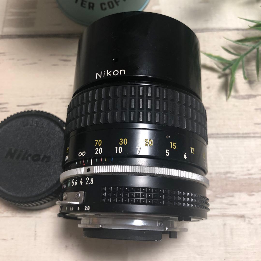 ニコン Nikon NIKKOR 135mm F2.8 望遠レンズ