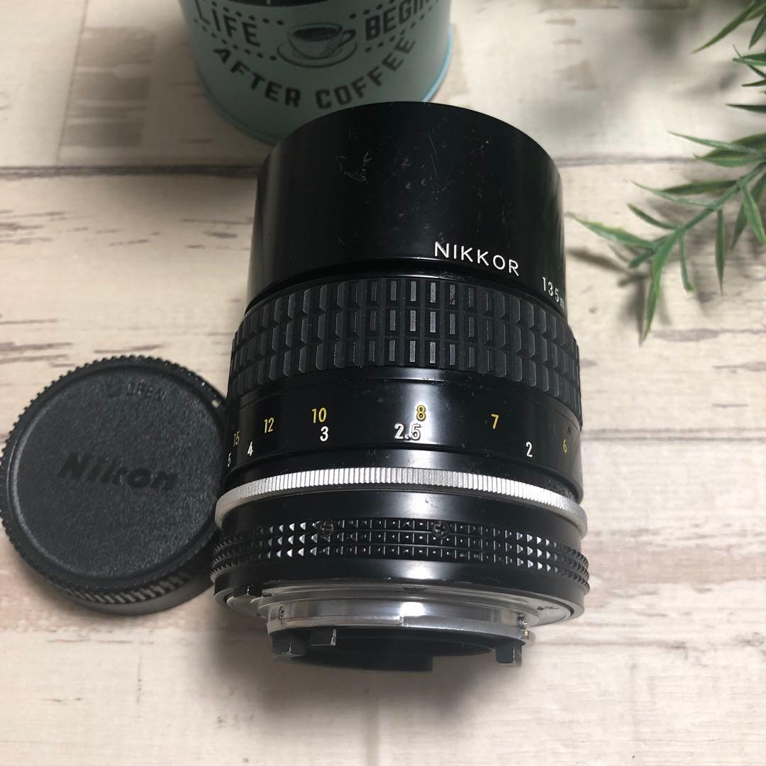 ニコン Nikon NIKKOR 135mm F2.8 望遠レンズ
