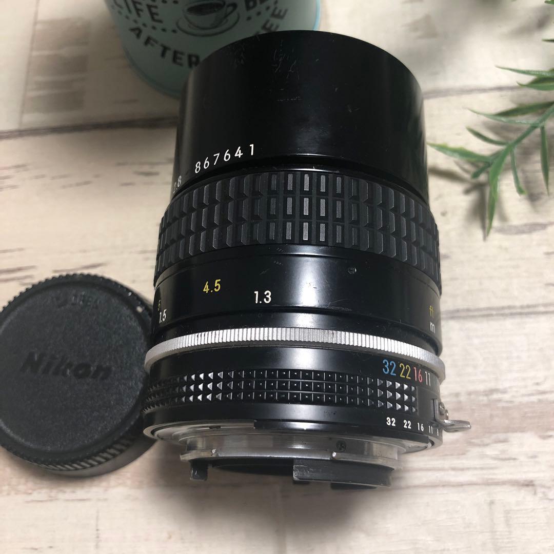 ニコン Nikon NIKKOR 135mm F2.8 望遠レンズ
