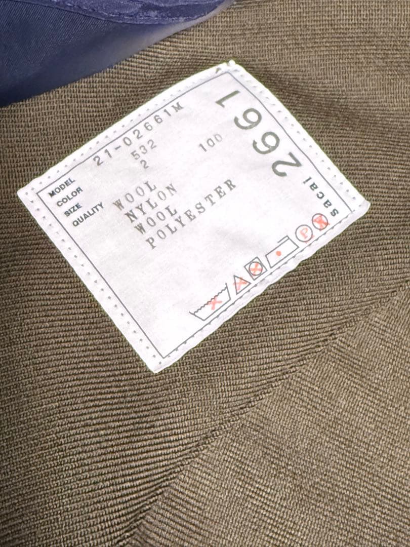 足立さん専用Sacai サイズ2 サカイ