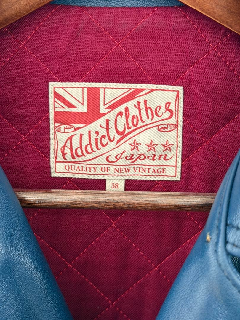 Addict Clothes ad-03 サイズ38 ジープ ヴィンテージブルー