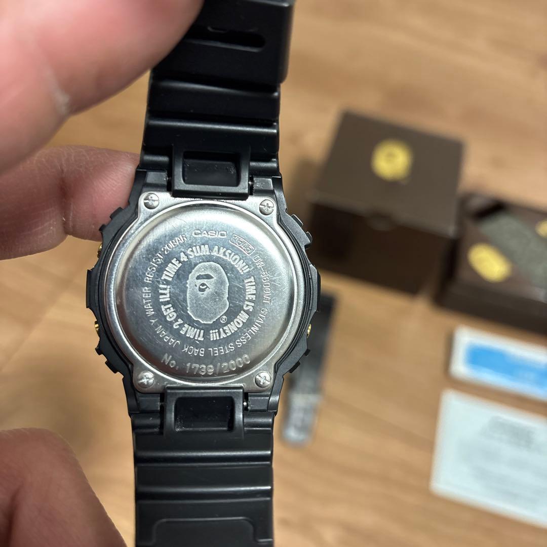 【希少】G-SHOCK x A BATHING APE DW-5600VT