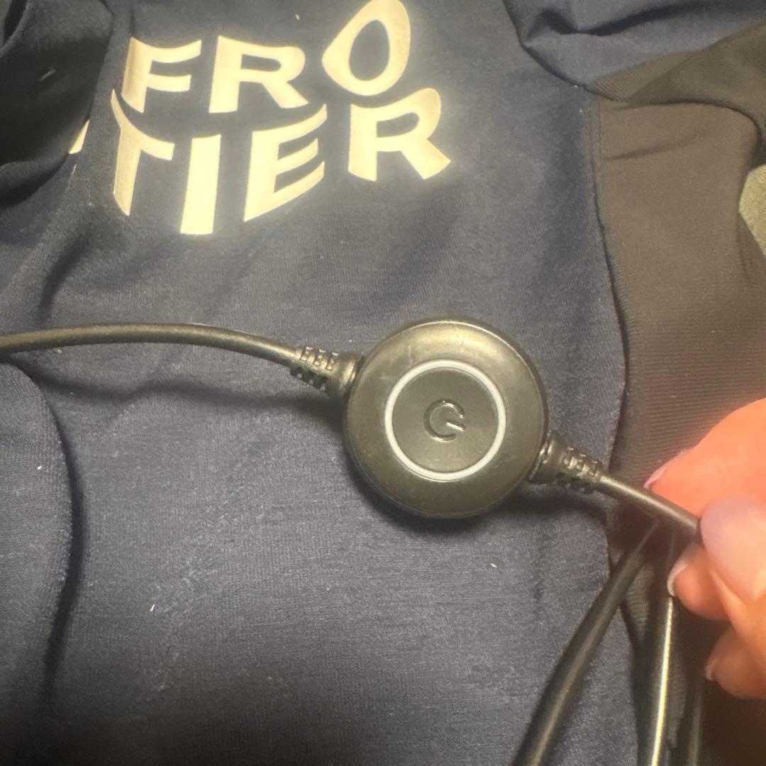 【未開封＆美品】I'Z FRONTIER 空調服 Lサイズ ネイビーカーキ