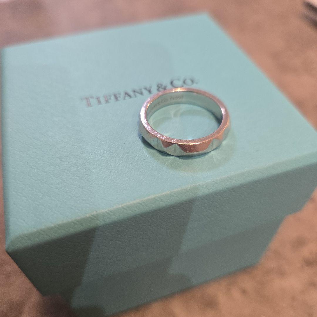 Tiffany&Co. トゥルーバンド　13号　プラチナ