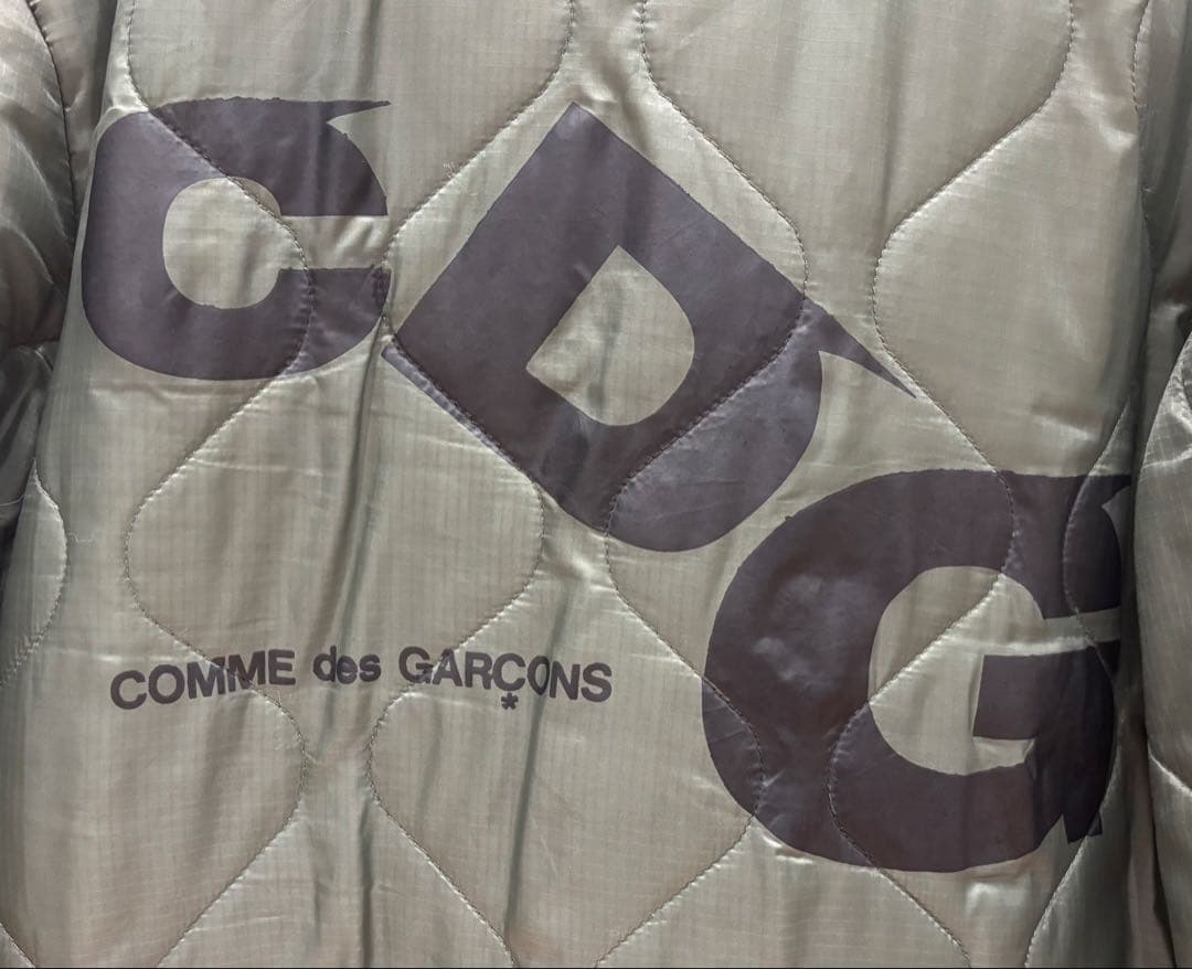 コムデギャルソン CDG × アルファ キルティングジャケット