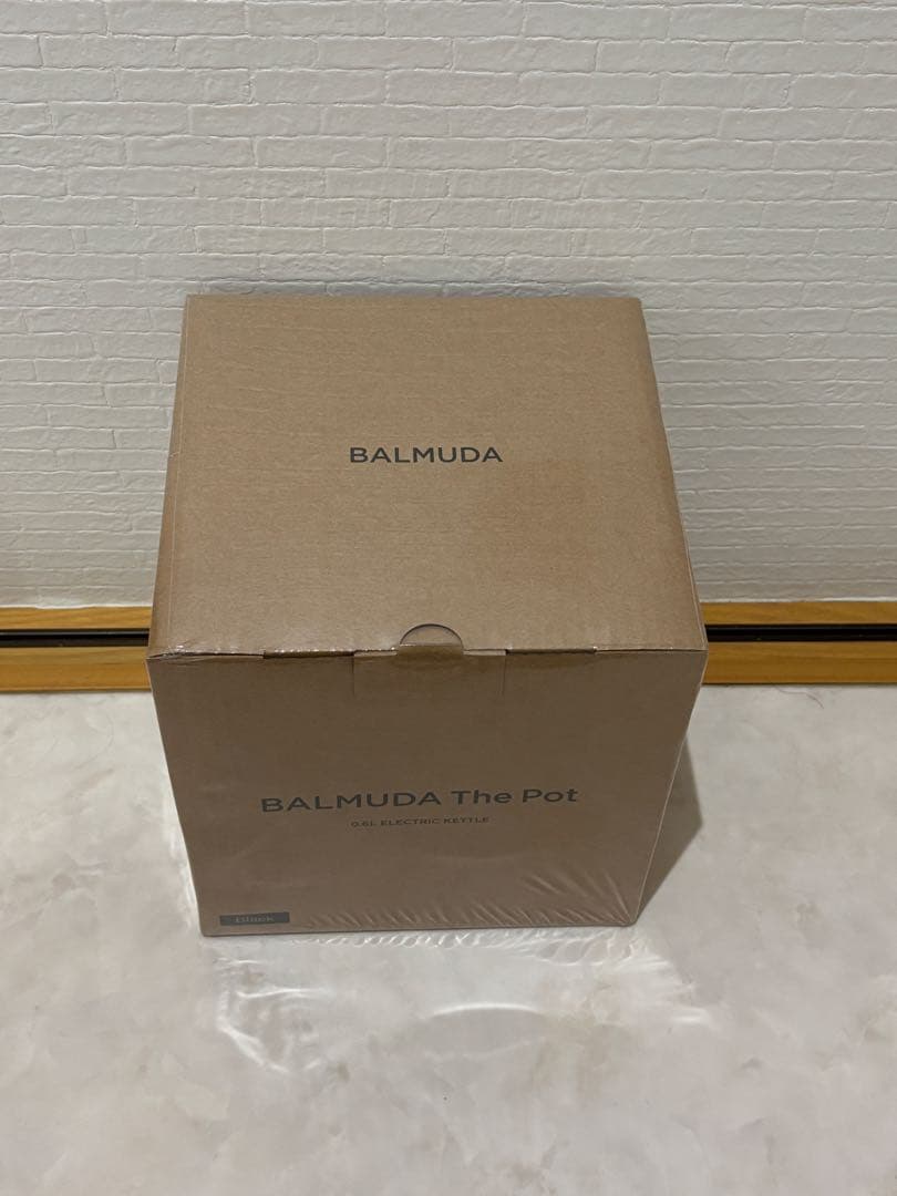 【新品未使用】BALMUDA The Pot 電気ケトル　ブラック